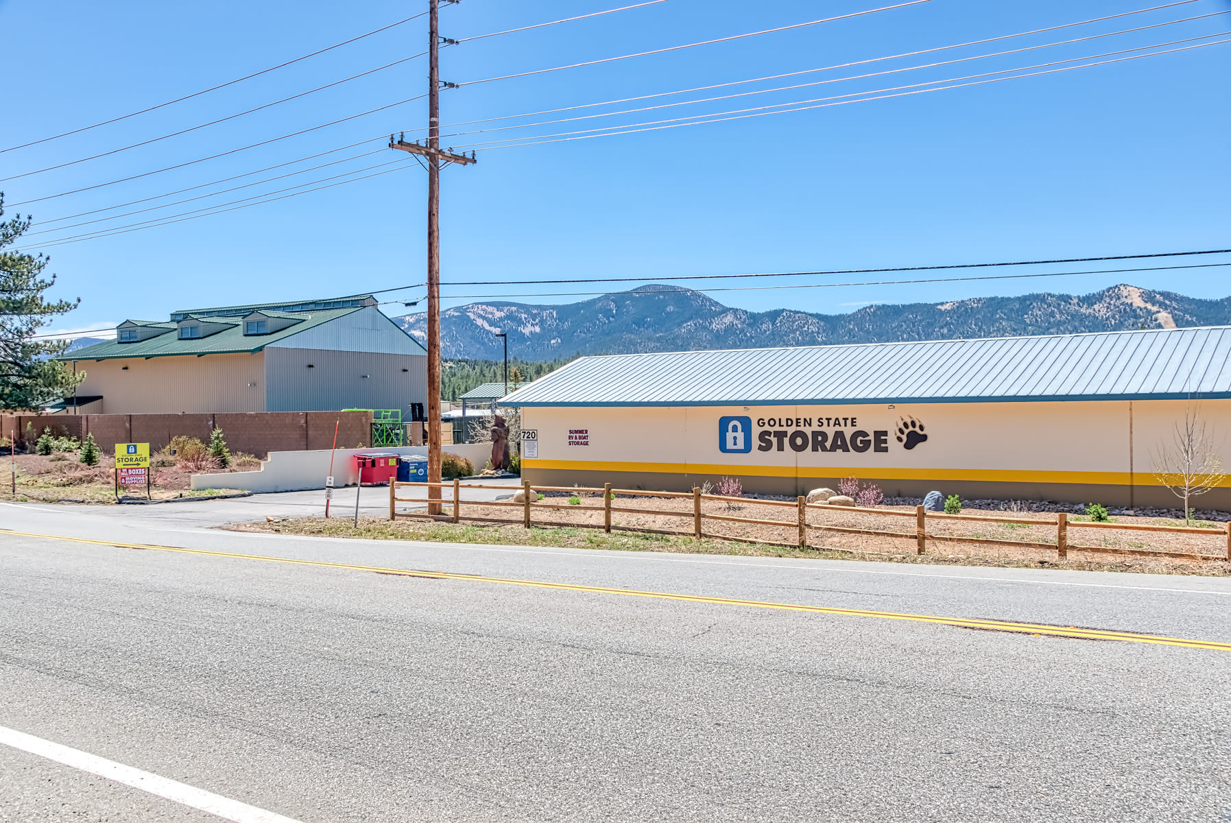 Self Storage Units North Shore Big Bear, CA Golden State Storage