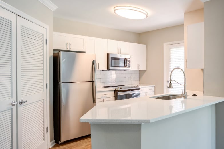 Apartment Kitchen at Bainbridge Companies in North Bethesda, MD