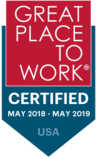 Certified great place to work!