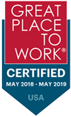 Great Place to Work Certified 2018-2019