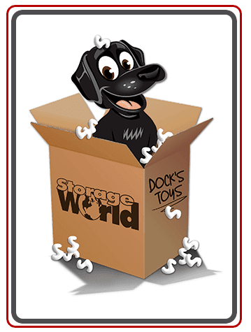 Meet our loyal Storage World mascot, Dock!