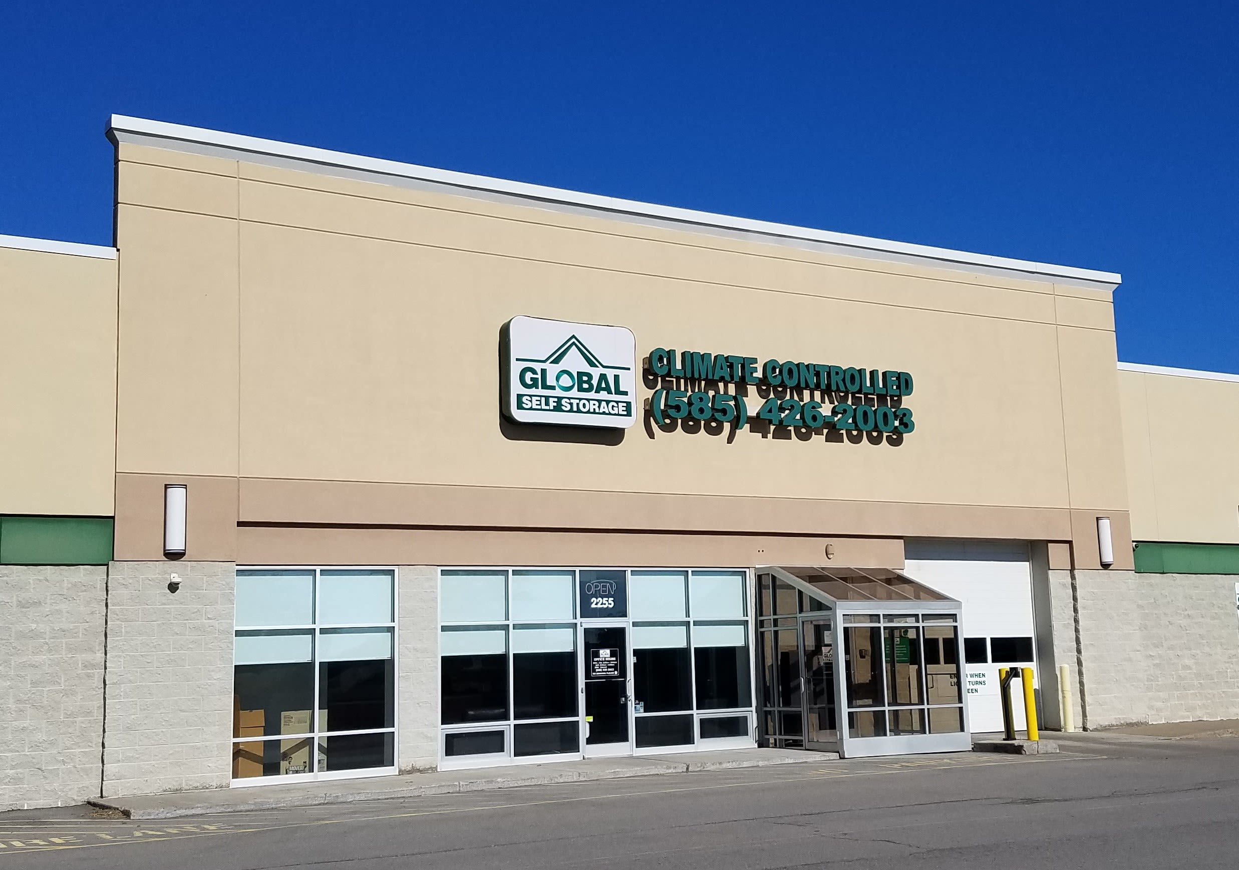 Self Storage available at Global Self Storage in Rochester, NY