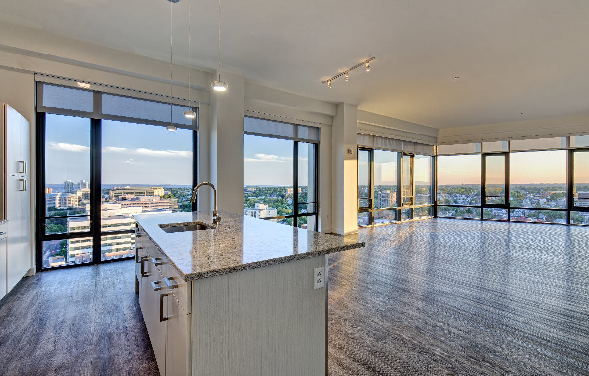 Penthouse residences at Vela on the Park
