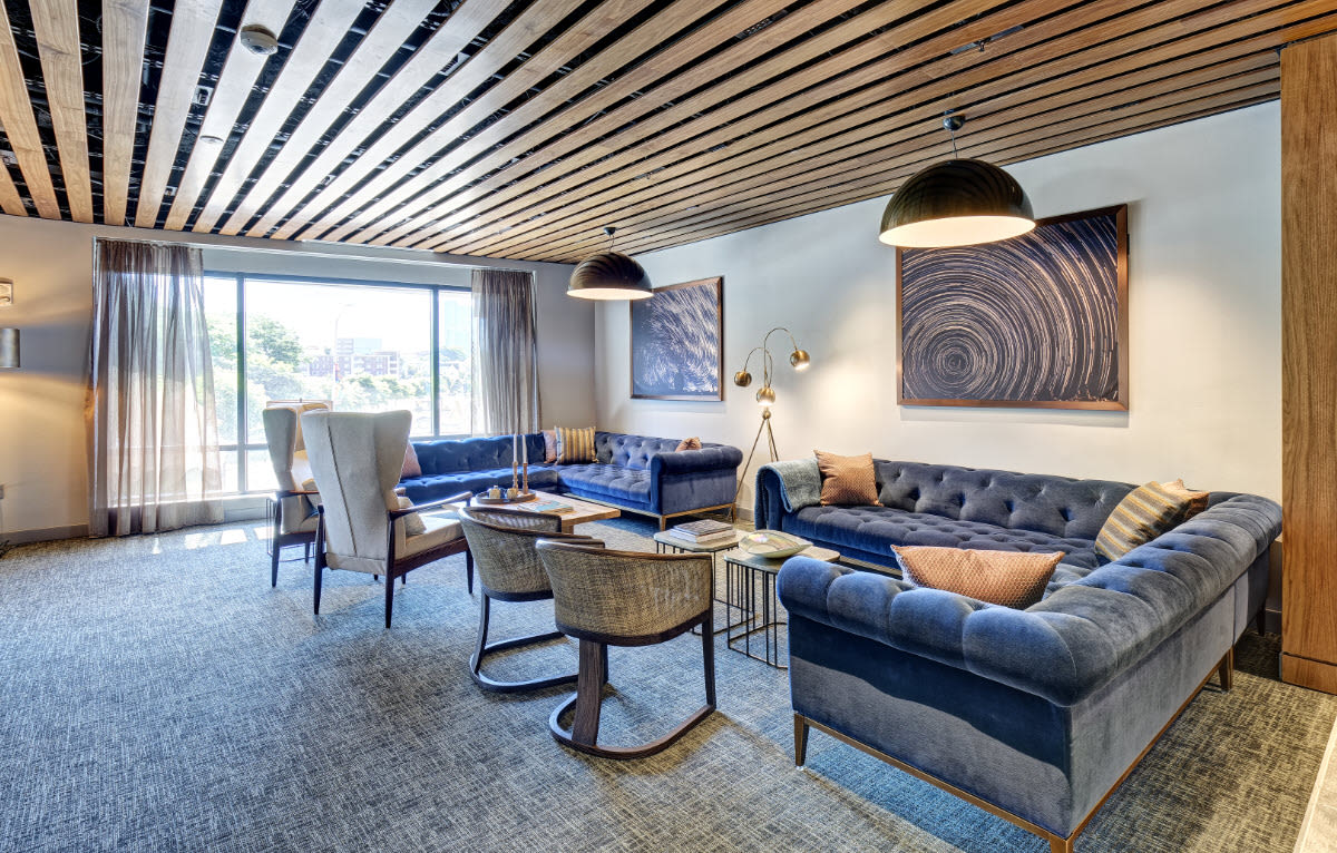 A swanky Solarium at Vela on the Park