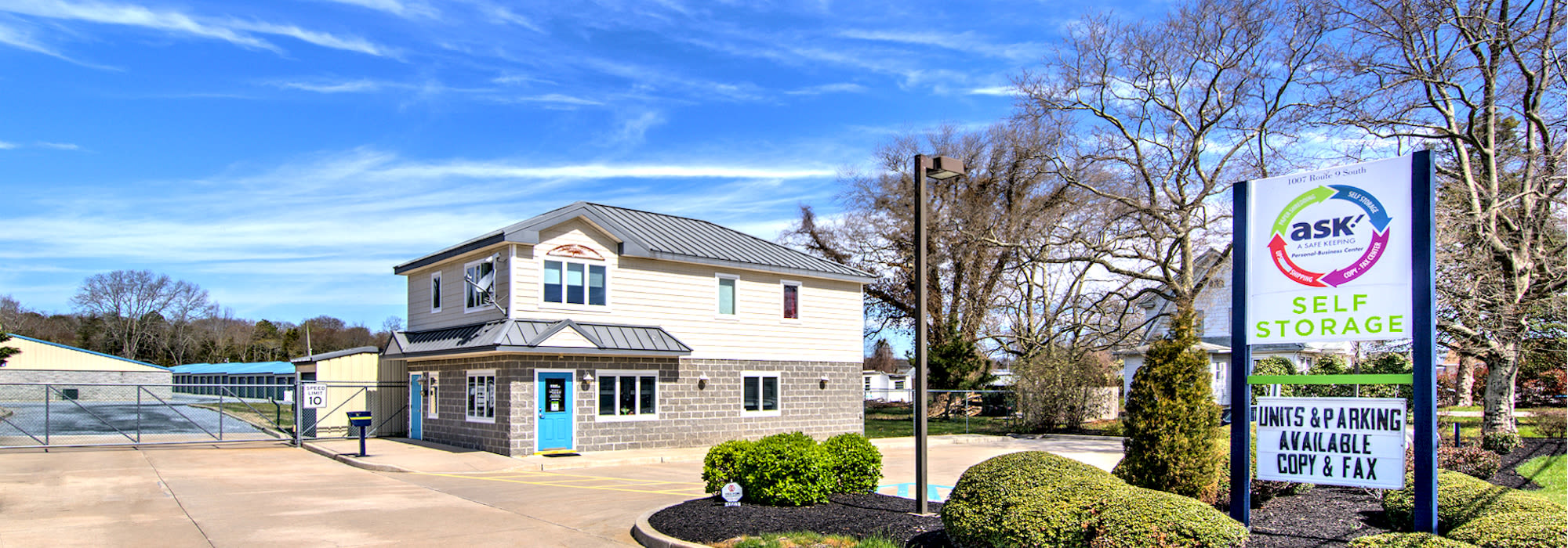 A Safe Keeping Self Storage in Cape May Court House, NJ