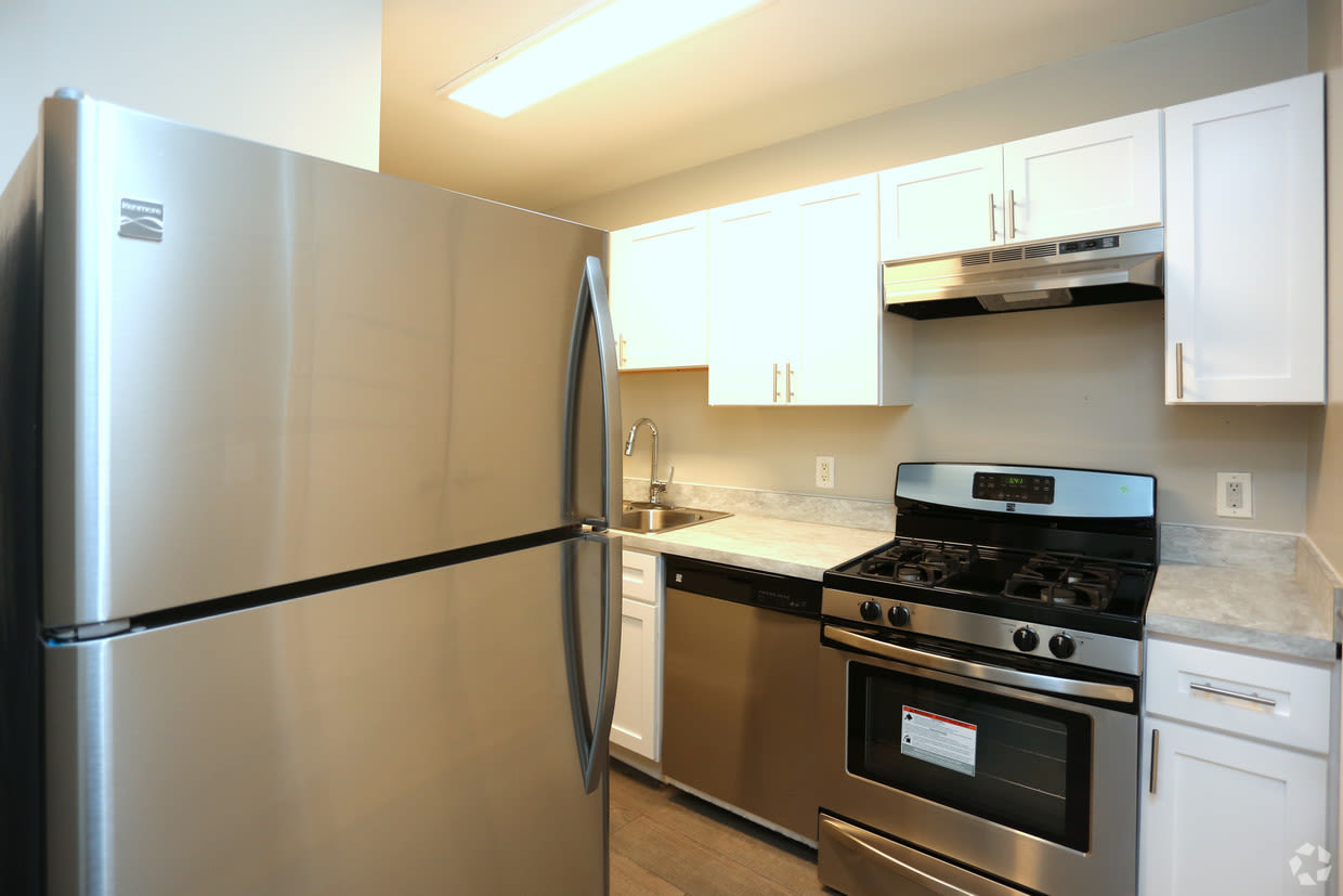 Model kitchen at The Avenue