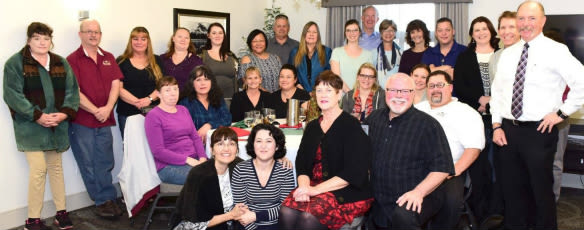 Happy employees at the senior living community in Redding