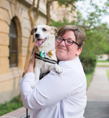 Dr. Amelia Looper at Champions Forest Animal Clinic in Houston, Texas