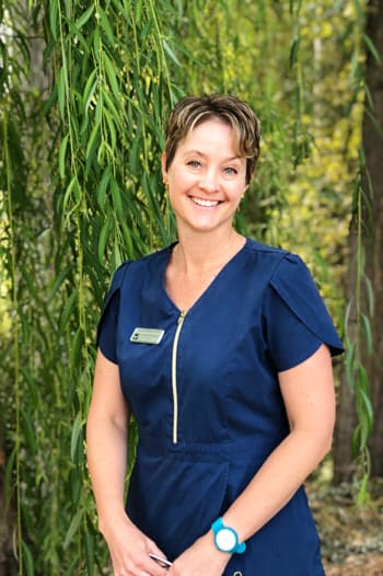 Eileen Ferneyhough at Okanagan Veterinary Hospital