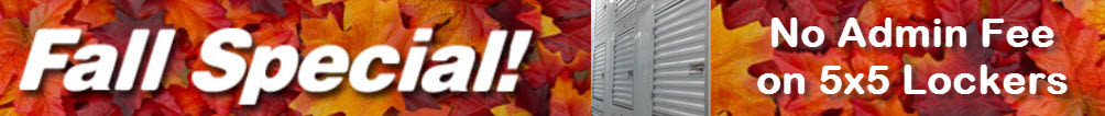 Web Special at Metro Self Storage