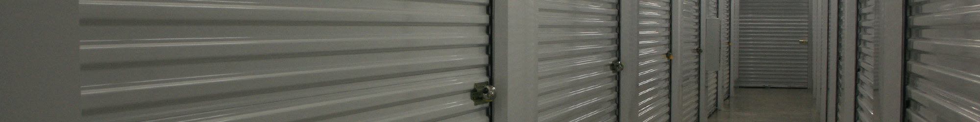Storage units at Space Shop Self Storage in Covington