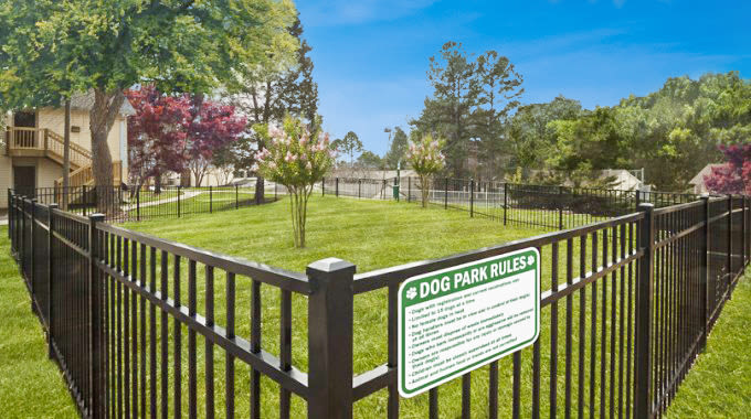 Dog Park at The Flats at Arrowood