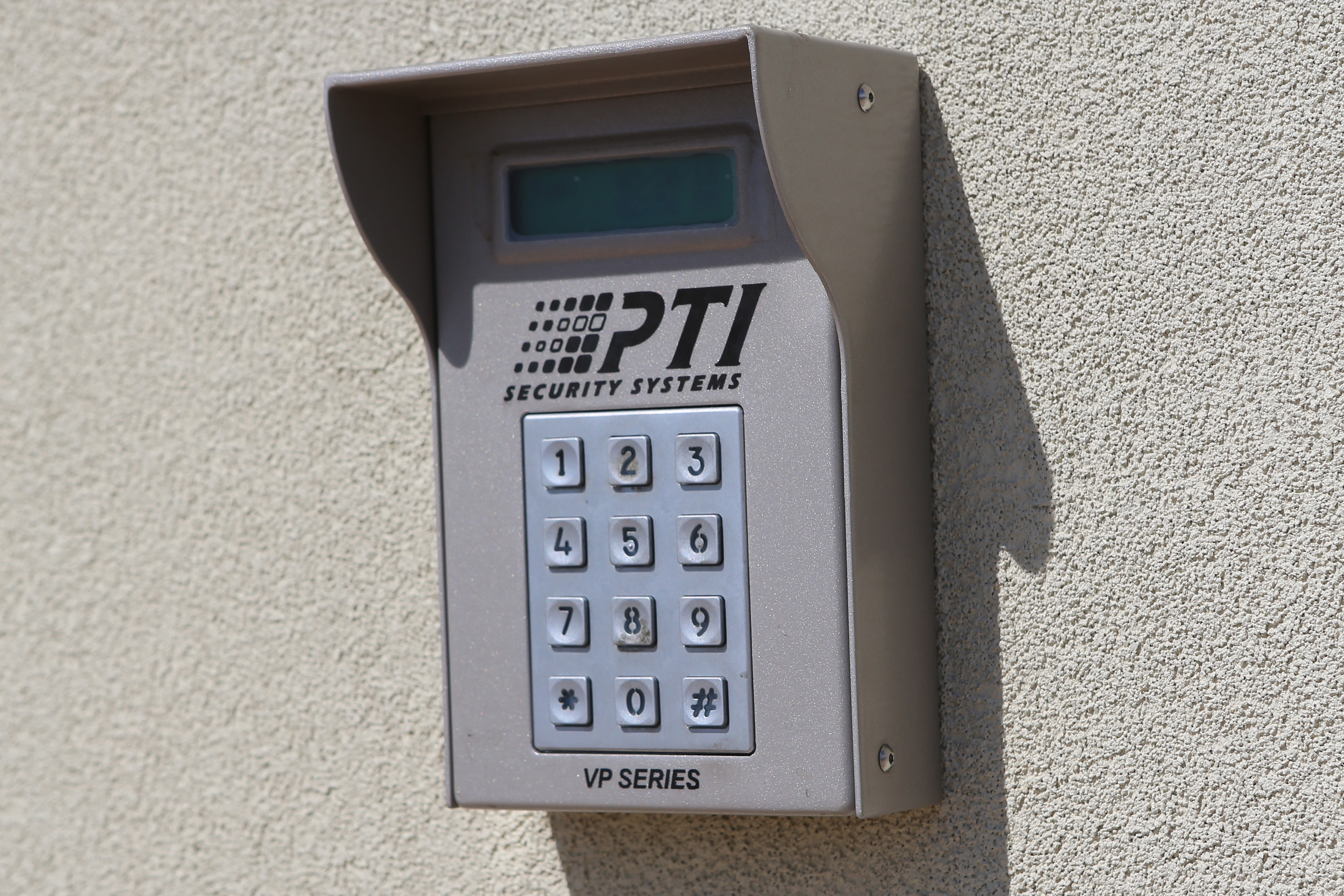 Keypad entrance to Midgard Self Storage in Greenville, South Carolina