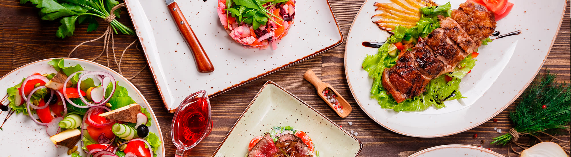 Dining experience at McDowell Village in Scottsdale, Arizona
