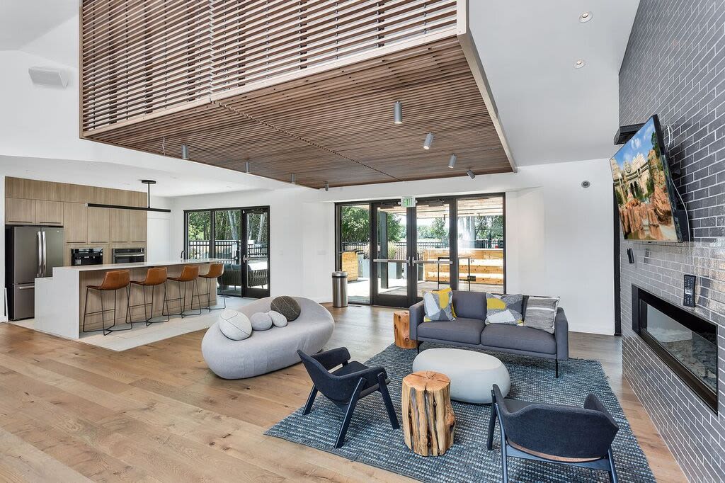 Leasing office at TAVA Waters