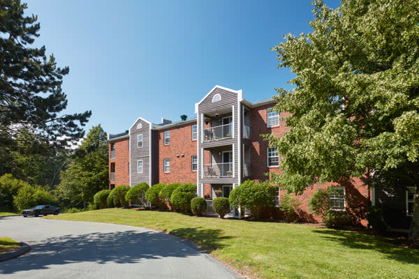 Leasing office entrance at StoneCrest Village in Halifax, NS