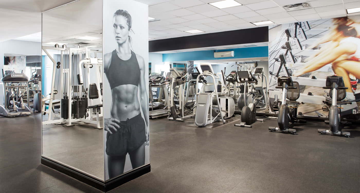 State-of-the-art fitness center at Residences on Bloor