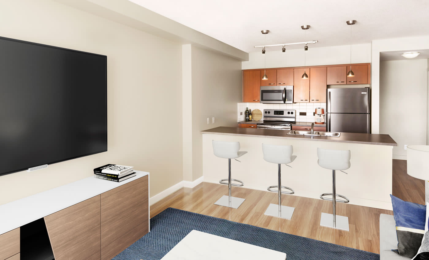 Modern floor plans at Rouleau
