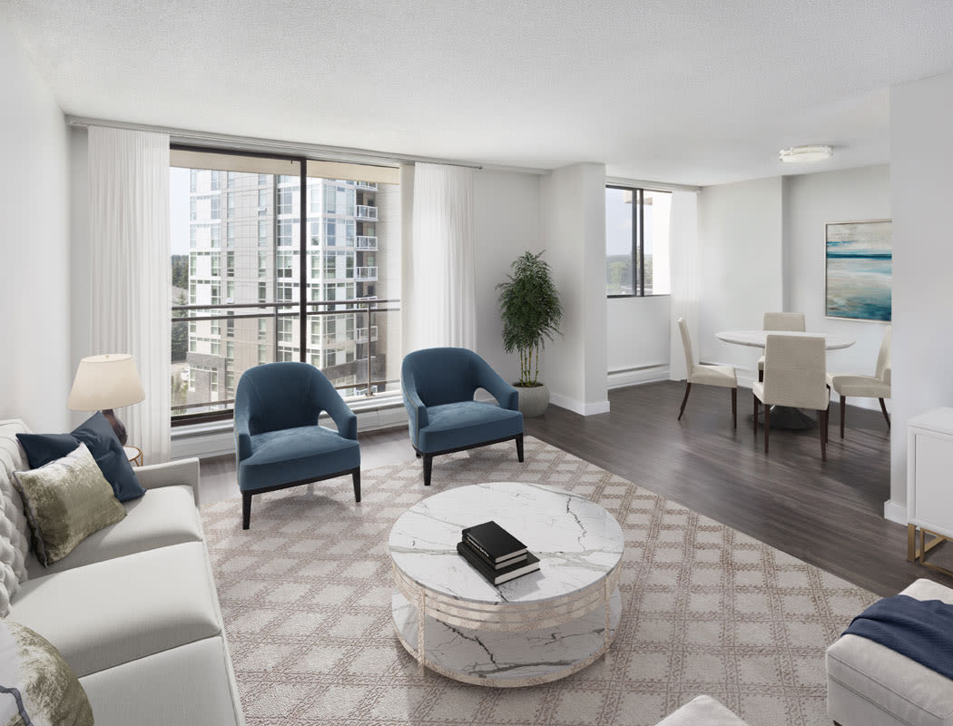 Enjoy apartments with a kitchen at Glenmore Gardens