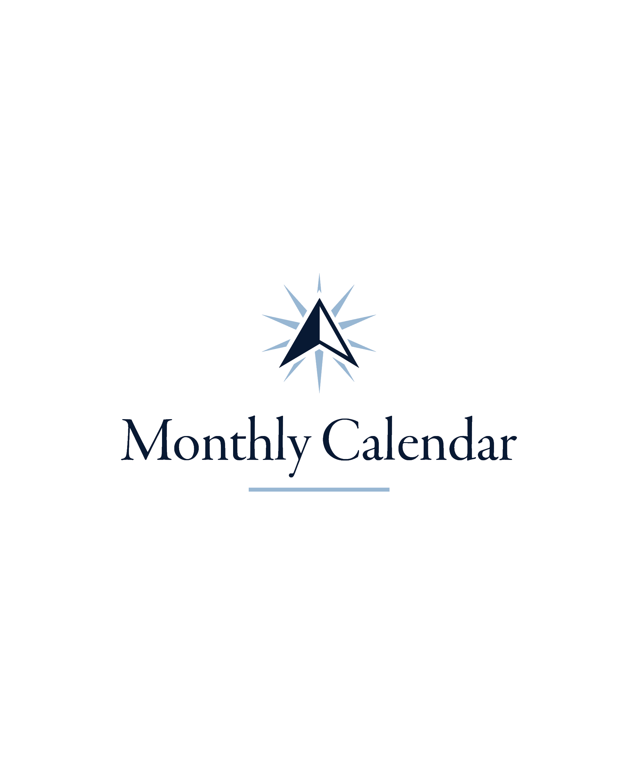 Monthly calendar for Arlington Place Health Campus