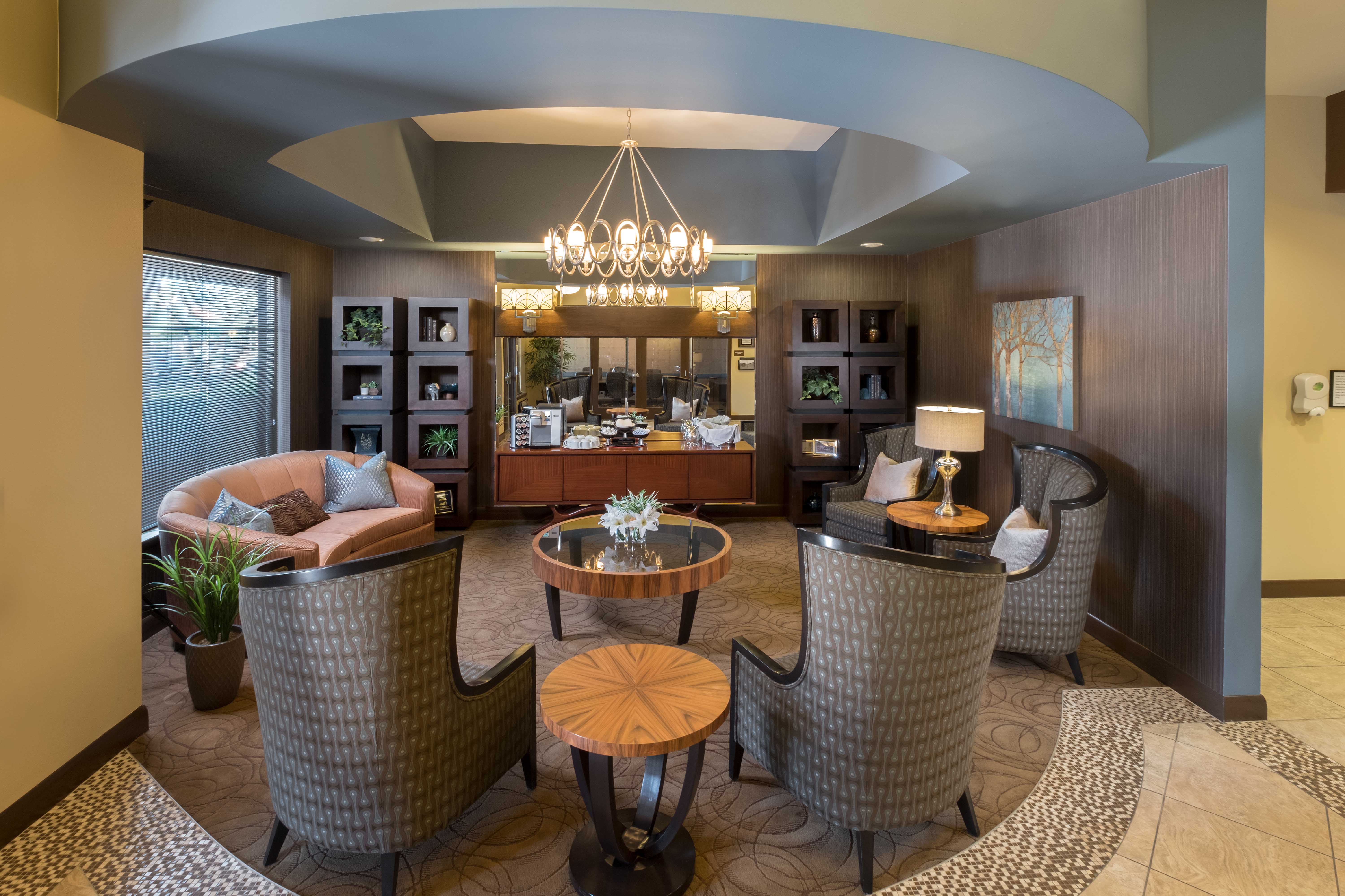 Lounge seating for residents at Avenir Memory Care at Surprise in Surprise, Arizona