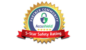 Accushield logo