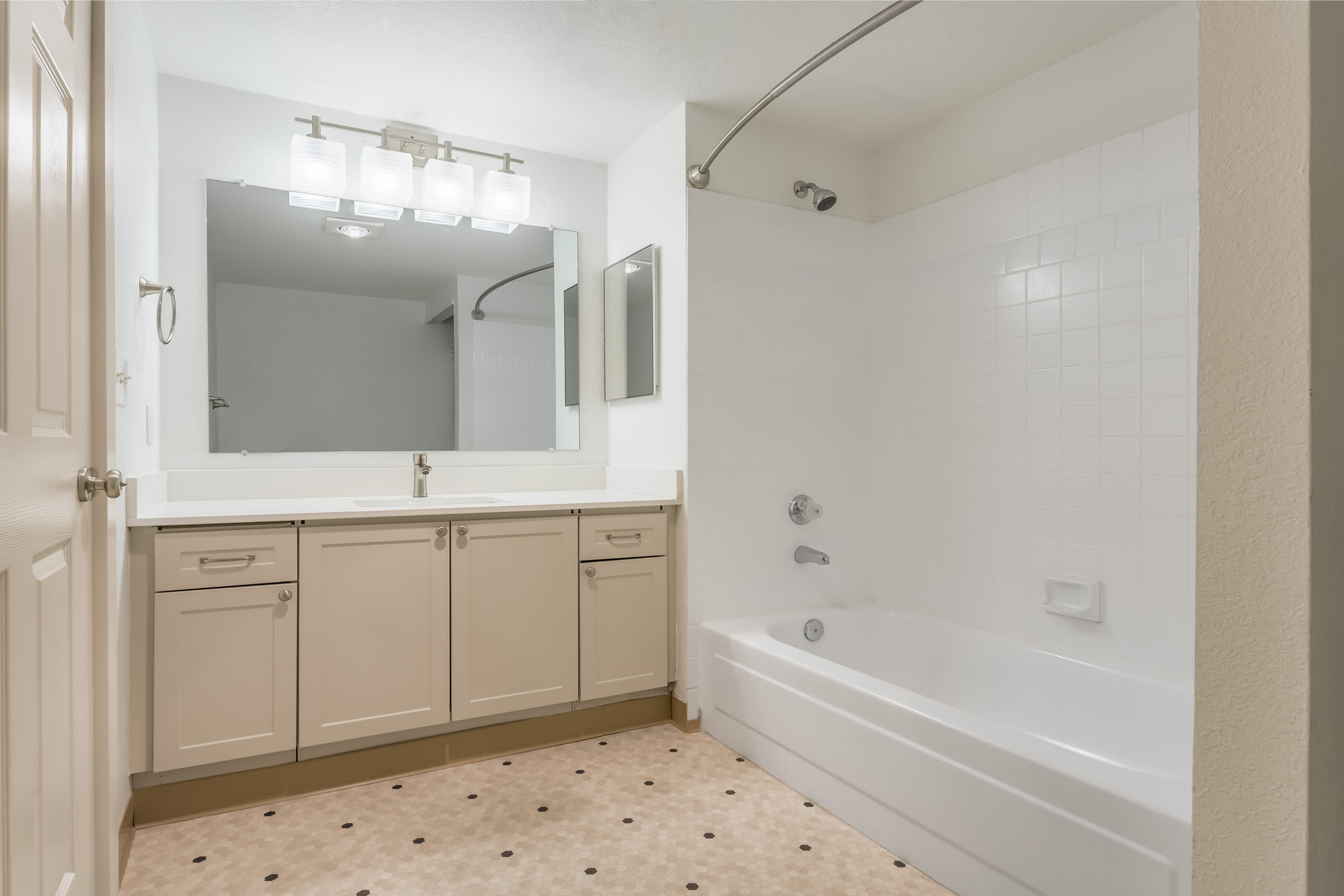 Unique bathroom of Alaire Apartments in Renton, Washington