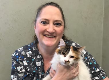 Angela at Stoughton Veterinary Service Animal Hospital