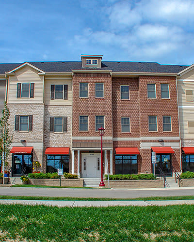Great neighborhood at Rochester Village Apartments at Park Place in Cranberry Township, Pennsylvania