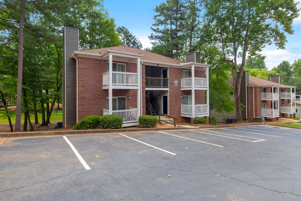 Balcony at Austell Village Apartment Homes in Austell, Georgia