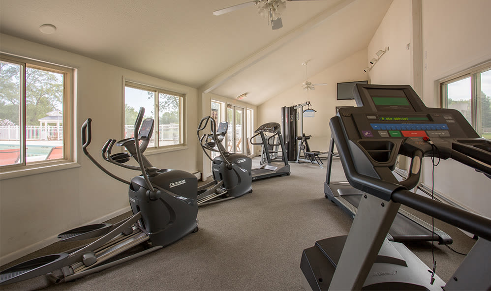 Emerald Springs Apartments fitness center in Painted Post, New York