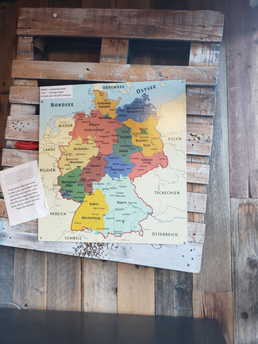 Kathrin's Biergarten Germany Map