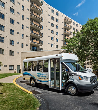 Great neighborhood at Maiden Bridge & Canongate Apartments in Pittsburgh, Pennsylvania