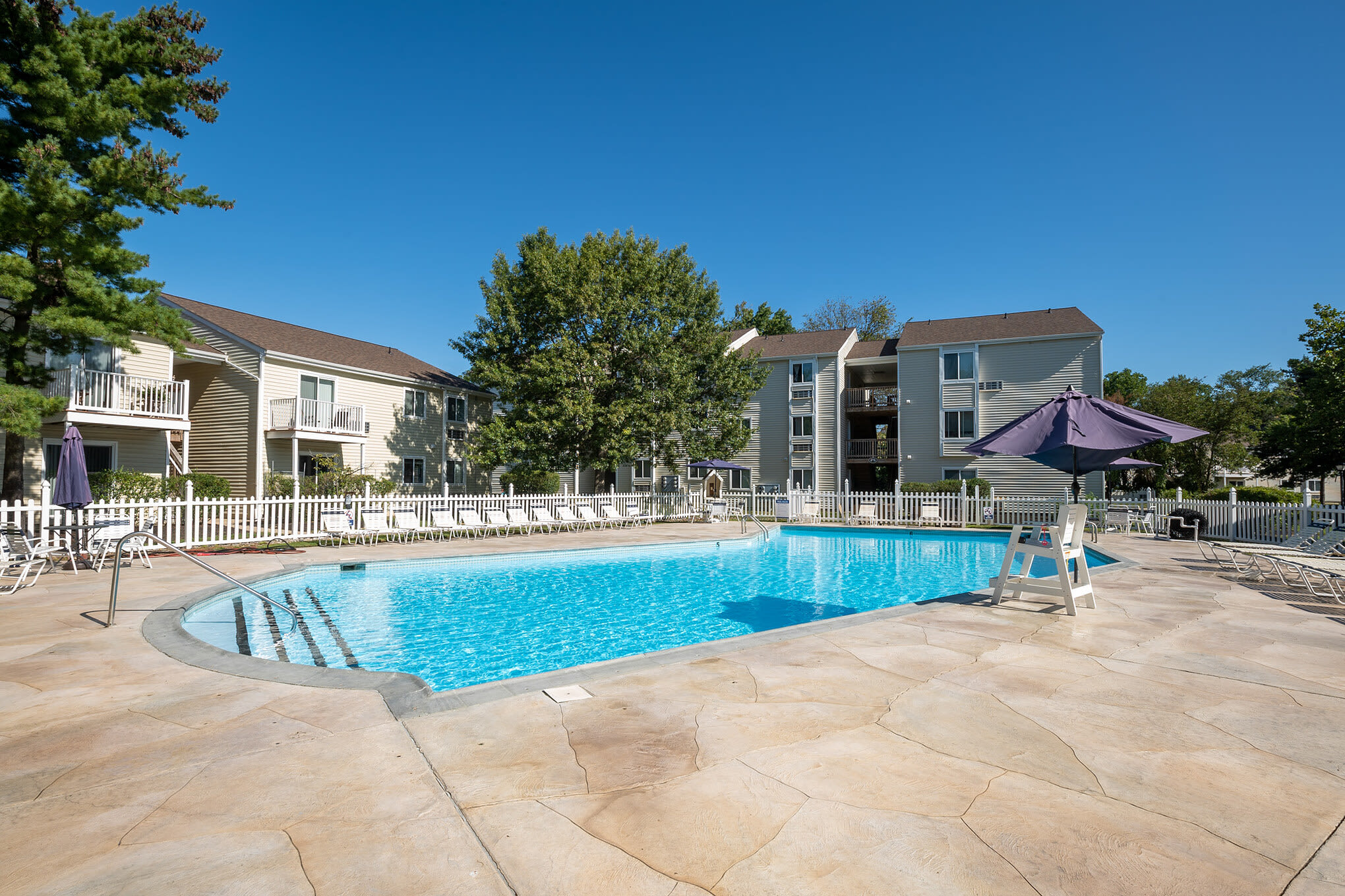 Swimming pool at The Village at Voorhees in Voorhees, New Jersey