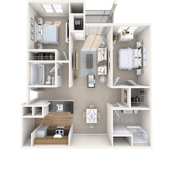 Garden Style 1, 2 & 3 Bedroom Apartments in Frederick, MD