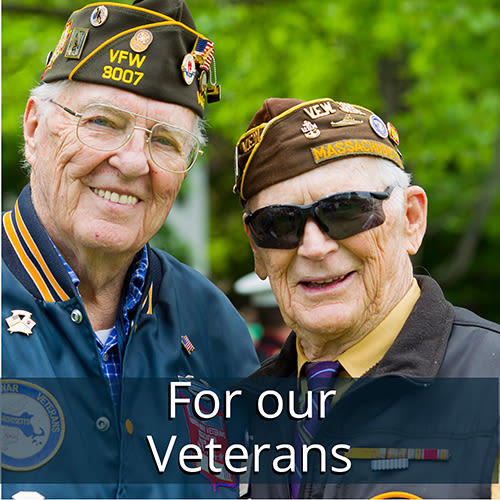 For our veterans at Symphony at Oaklawn in Louisville, Kentucky