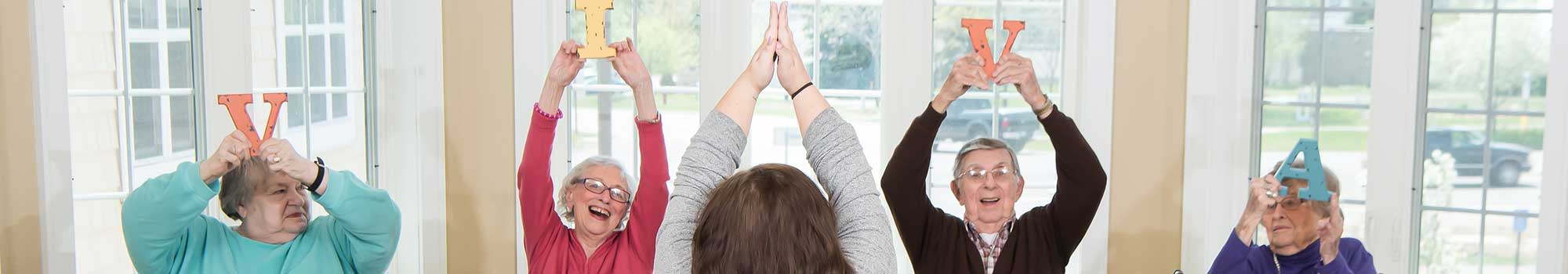 Signature programs offered by Age Well Centre for Life Enrichment