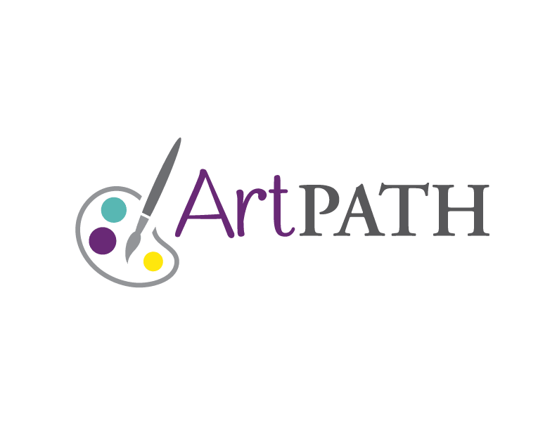 Senior making art at Aspired Living of Westmont