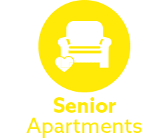 Senior apartments icon