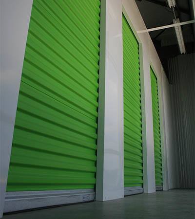 Climate controlled storage unit at Space Shop Self Storage in Riverdale, Georgia