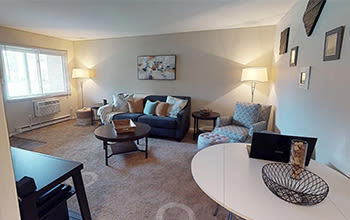 1 bedroom, 1 bath virtual tour for The Summit at Ridgewood in Fort Wayne, Indiana