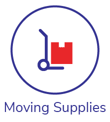 Moving supplies icon for Devon Self Storage in Fort Worth, Texas