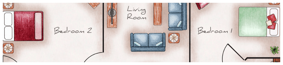 Floor plans at The Heritage at Fountain Point in Norfolk, Nebraska