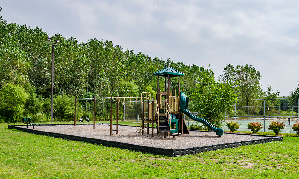 Beautiful playground at The Lakes at 8201 in Merrillville, Indiana