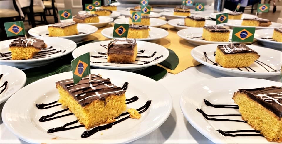 Brazilian Cakes at Inspired Living Delray Beach in Delray Beach, Florida. 