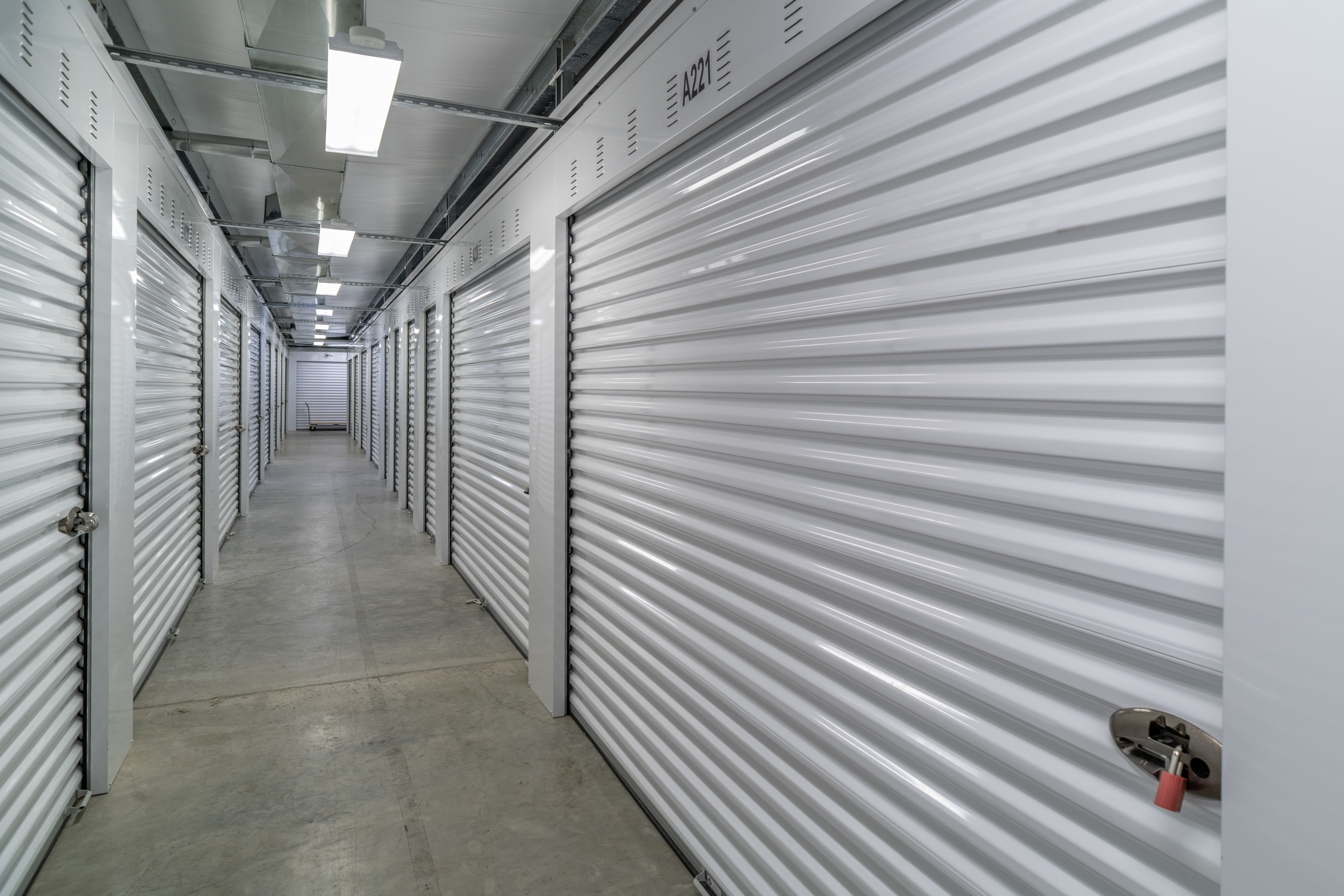 Climate-controlled storage units at StayLock Storage in Hurricane, West Virginia