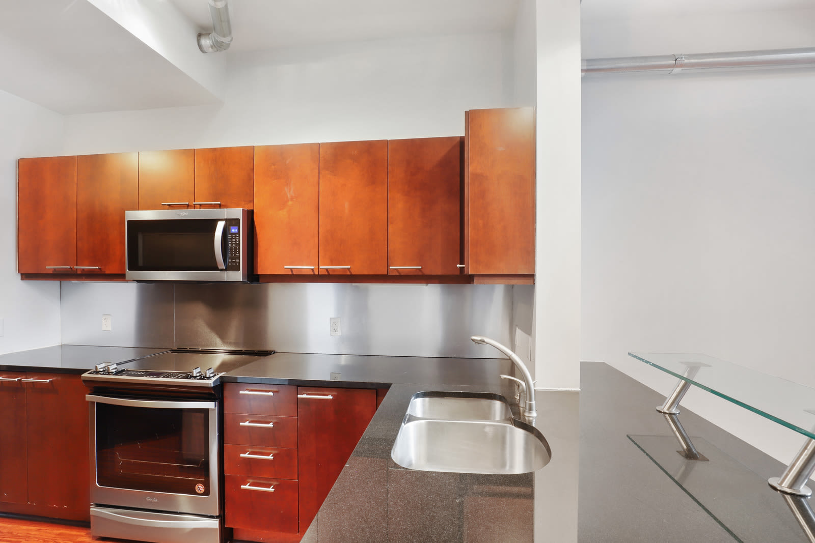 Kitchen at 17th Street Lofts in Atlanta, GA