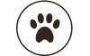 Paws icon for our website at Atrium Downtown in Walnut Creek, California