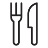 Dining icon for Blackhawk Apartments in Elgin, Illinois