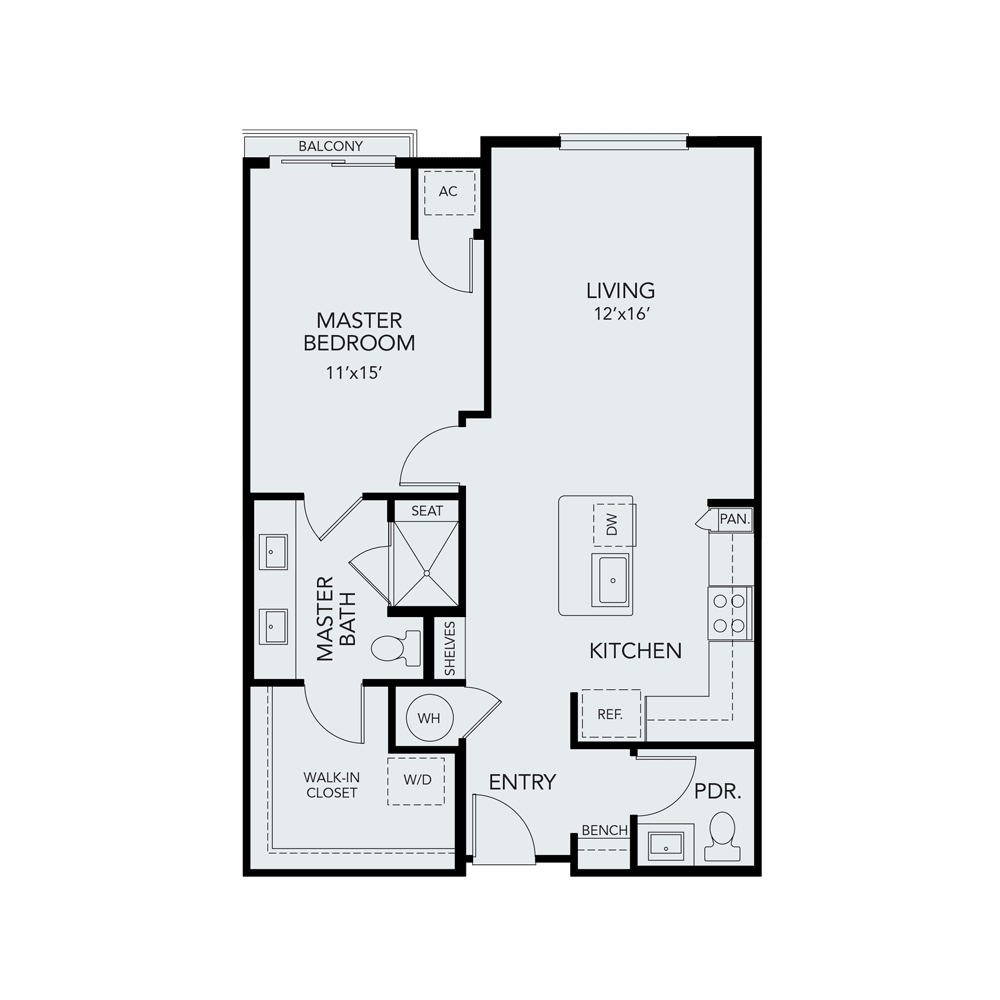 A2b floor plan